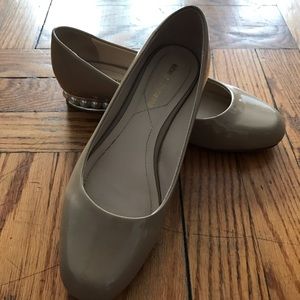 Nicholas Kirkwood Casati Pearl Flats- Nude/ 36